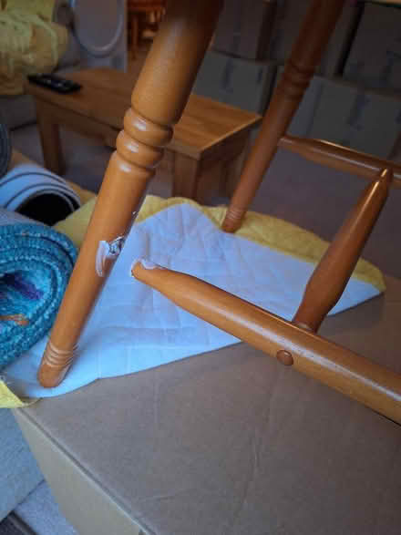 Photo of free 2 wooden chairs (Dronfield Woodhouse S18) #2