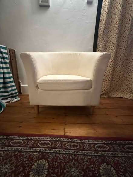 Photo of free Tub chair cream (Willenhall CV3) #3