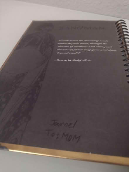 Photo of free Gold Journal (Sandman theme) (Ballard loyal heights) #2