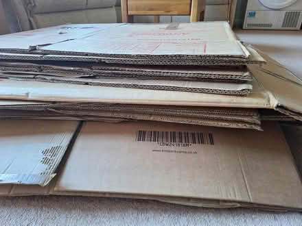 Photo of free Moving boxes and paper (Dronfield Woodhouse S18) #1