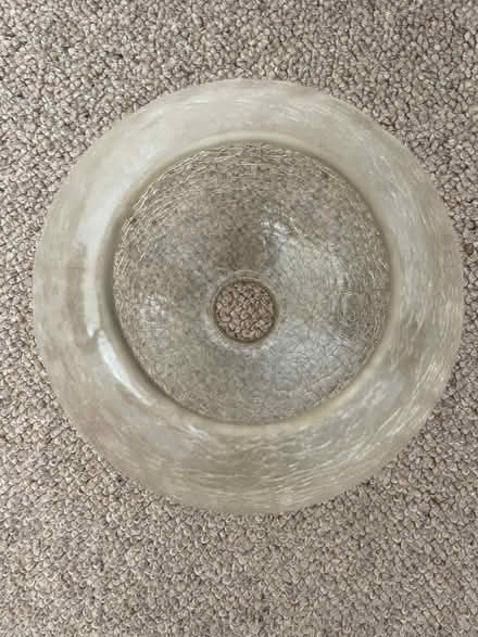 Photo of free Easy Fit Crackle Glass Light Shade (Chigwell IG7) #3