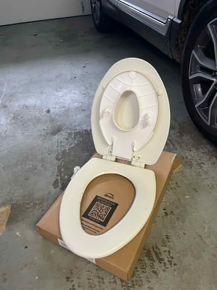 Photo of free Wood toilet seat (Carkeek) #2