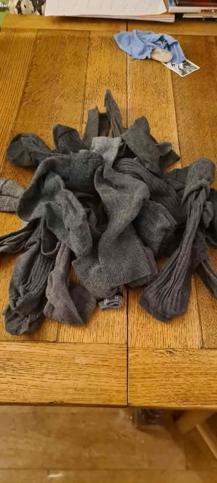 Photo of free Boys infant school grey school sock (ME1) #1