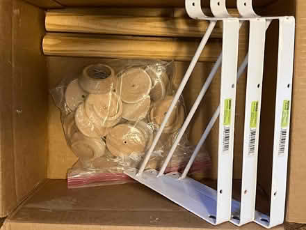 Photo of free Closet shelf parts (Tenleytown DC) #3