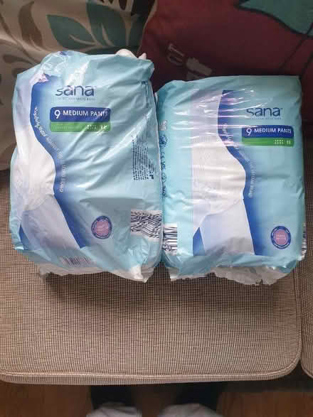 Photo of free Female incontinence pants and pads (Denton M34) #1