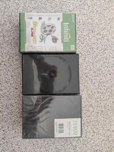 Photo of free DVD rewritable discs and cases (West Molesey) #3