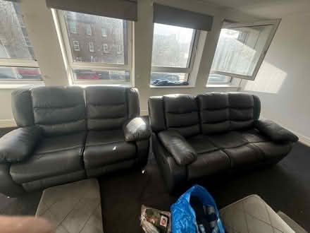 Photo of free Leather Sofa (EH11 Elfin square) #2