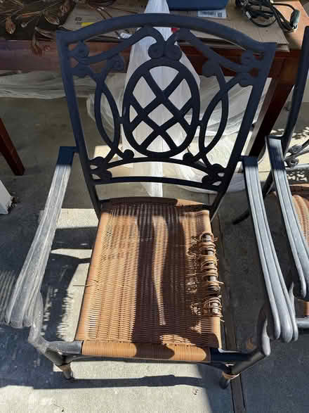 Photo of free Patio Chairs (Campbell) #2