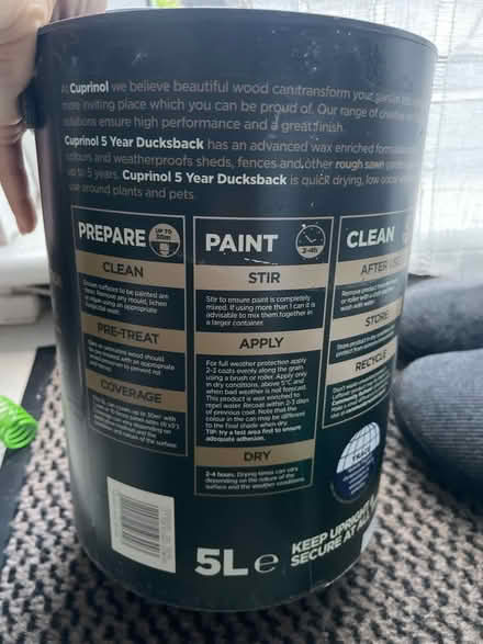 Photo of free Autumn brown paint (Finsbury park) #2