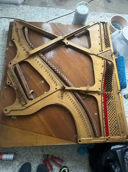 Photo of free Piano frame separated for scrap (Hove Station) #1