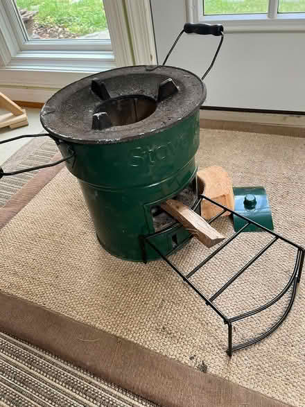 Photo of free portable rocket stove fore outdoors (Silver Spring) #2