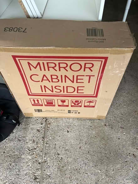 Photo of free Circle mirror cabinet (Ipswich, IP1) #1