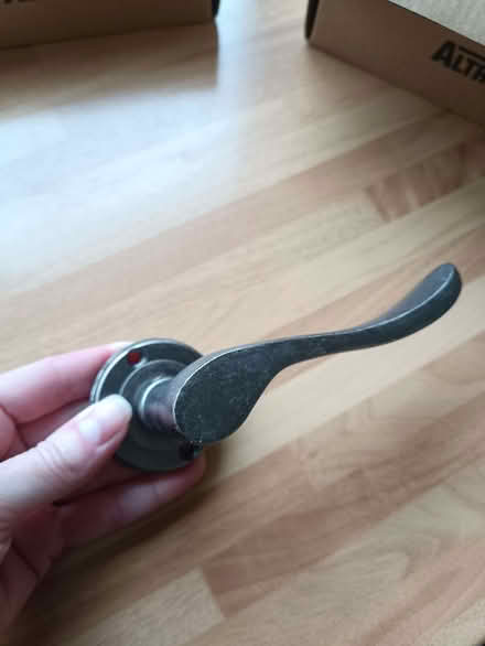 Photo of free Two sets of door handles (Haldens AL7) #1