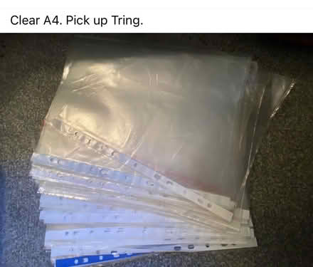 Photo of free A4 plastic files (Tring HP23) #1