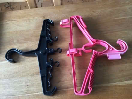 Photo of free 2 wetsuit/dry suit hangers (Kelynack TR19) #1
