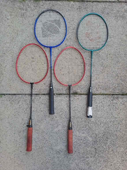 Photo of free Four vintage badminton rackets (Stargate NE40) #2