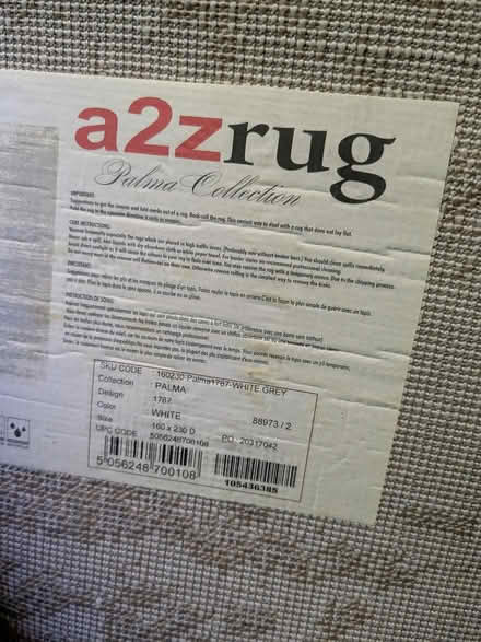 Photo of free Large rug (Acton Central Overground W3) #2