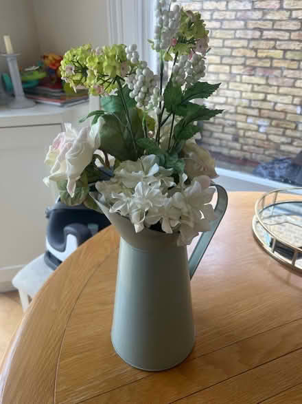 Photo of free Artificial flowers in jug (St Margarets TW1) #1