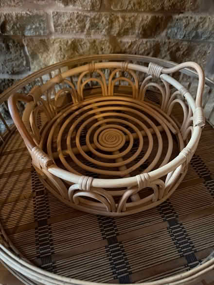 Photo of free Rattan / cane baskets x 3 (Bloxham OX15) #3