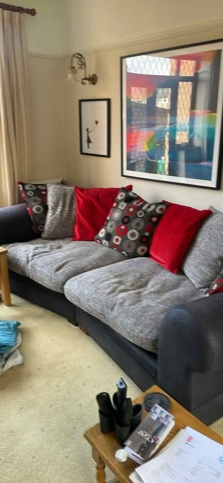 Photo of free Two large sofas (Rishton BB1) #1