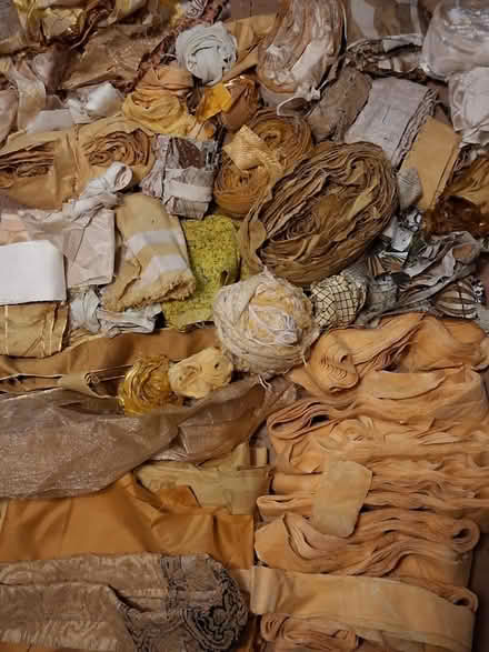 Photo of free Large box of fabric strips (Hauxton) #4