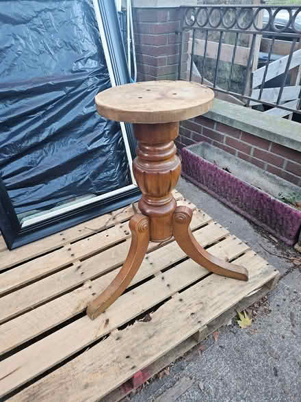 Photo of free Pedestal Table Base and Step Stool (Sunnyside 48th Street) #2