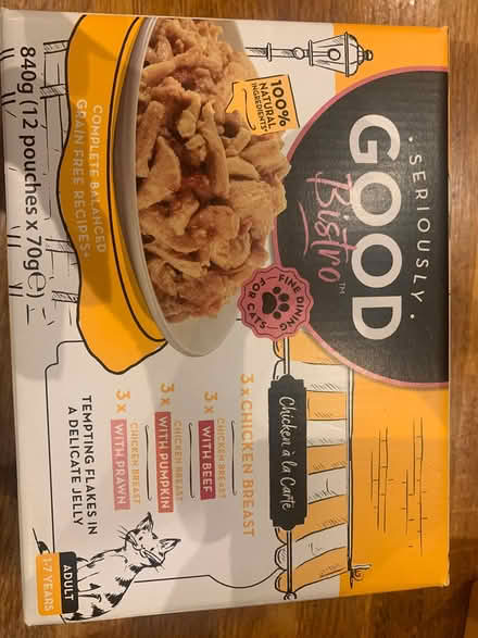 Photo of free Cat food pouches - Seriously Good brand (Wootton OX13) #2