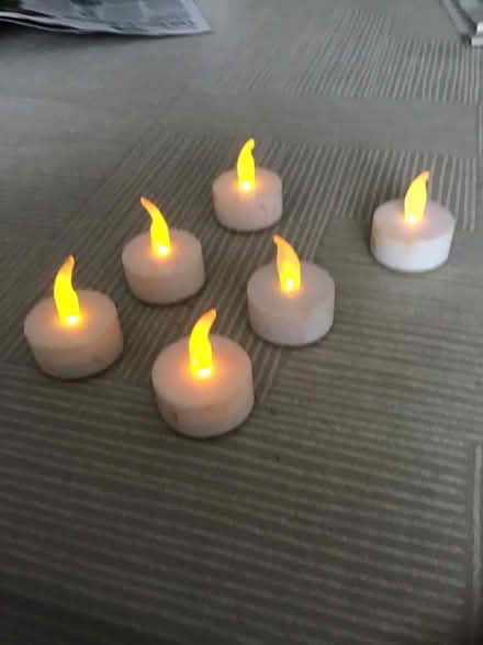 Photo of free 6 Halloween tea lights. (Alderley Edge SK9) #1