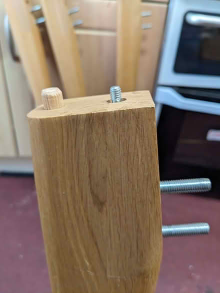 Photo of free Set of Four Wooden Table Legs (PL4) #3