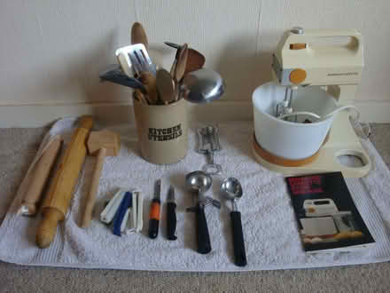 Photo of free Kitchen utensils & food mixer (Streetly, Sutton Coldfield B74) #1
