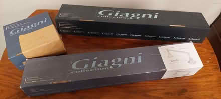 Photo of free NEW Satin nickel bathroom bar set (Merrimack) #2