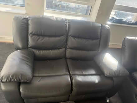 Photo of free Leather Sofa (EH11 Elfin square) #1