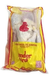 Photo of free 2 bags of 5lb chicken leg quarters (Los Altos) #1