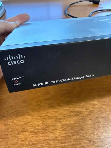 Photo of free Cisco SG300-20 gigabit switch (Near Slack and Merivale) #2