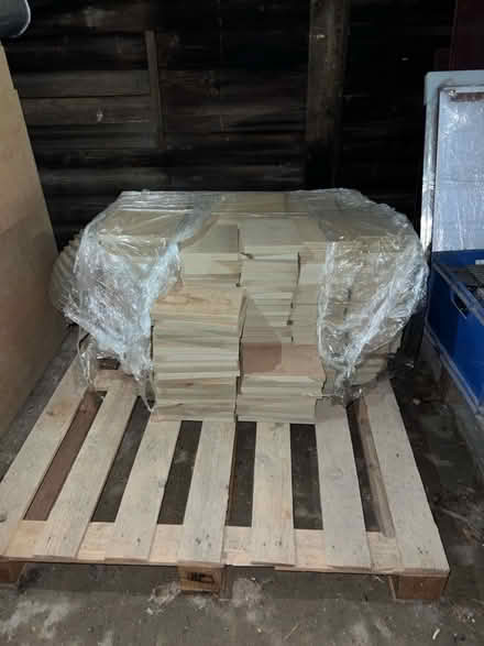 Photo of free MDF tiles - half a pallet (Knockholt TN14 7JW) #1
