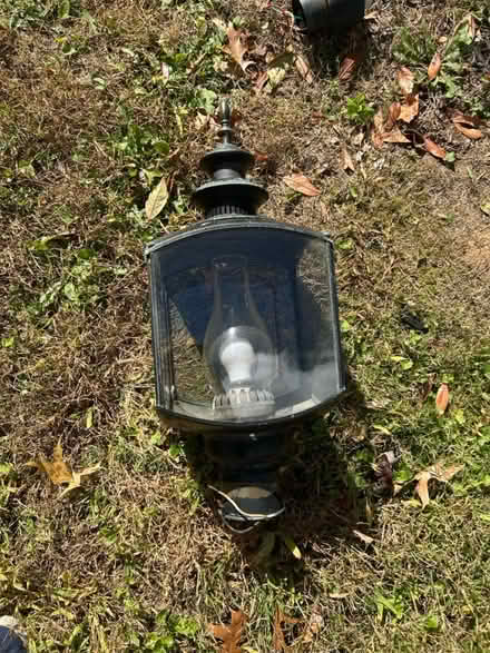 Photo of free Outdoor Lamp for a 3” Lamp Post (McLean) #2