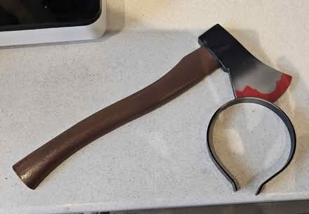 Photo of free Halloween Axe in headband armband (Hounslow TW3) #1