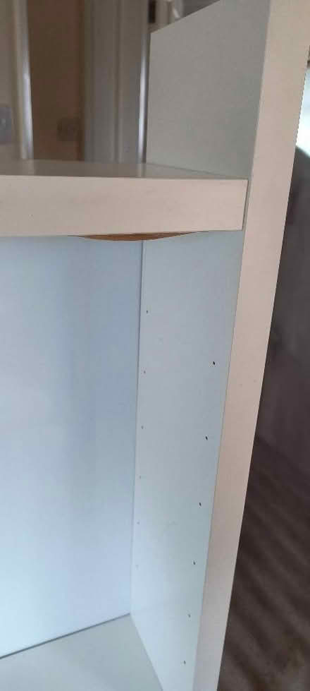 Photo of free Desk with cupboard, drawers & shelves (Malvern Link WR14) #3