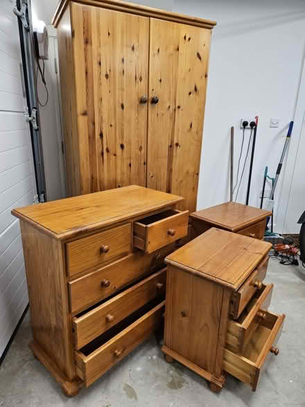 Photo of free Solid pine bedroom furniture (D18) #2