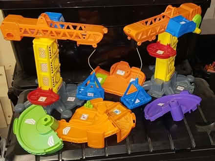 Photo of free VTech Toot Toot driver garage, 2 x crane set and vehicles (Lambridge) #3
