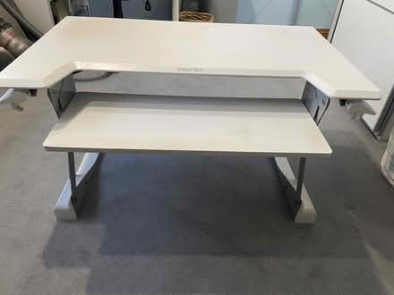 Photo of free ERGOTRON Standing Desk - Raiser / Converter (Claygate KT10) #2