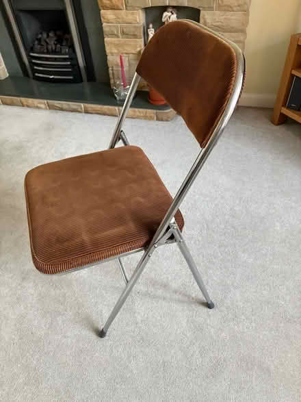 Photo of free Two Folding Chairs. (Findern DE65) #1