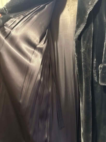Photo of free Vintage fake fur maxi swing coat (Welling DA16) #2