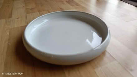 Photo of free White Dinner Plate, High edges (Tilehurst, Reading RG31) #2