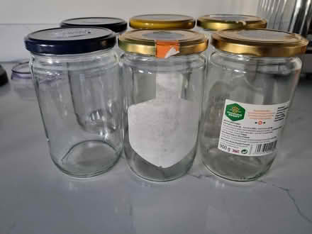 Photo of free Assorted clean used glass food jars (Near Lowther Gardens FY8) #1