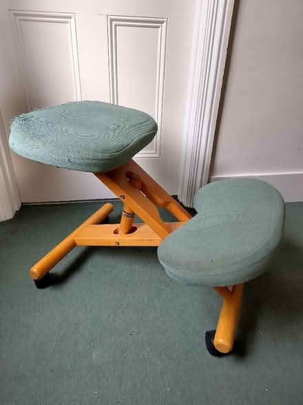 Photo of free Wooden posture kneeling chair (South Croydon CR2) #1