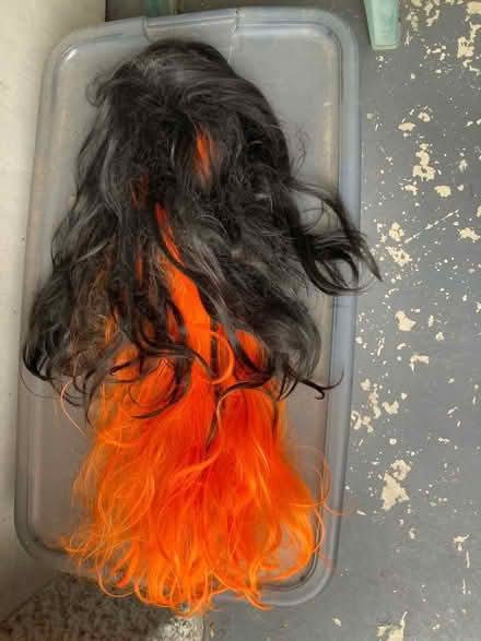 Photo of free Long black/orange wig (Petworth/ Park View) #1