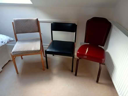 Photo of free 3 Chairs, all different (Hest Bank LA2) #1