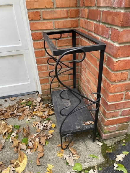 Photo of free Metal shelf (Oak Brook) #2