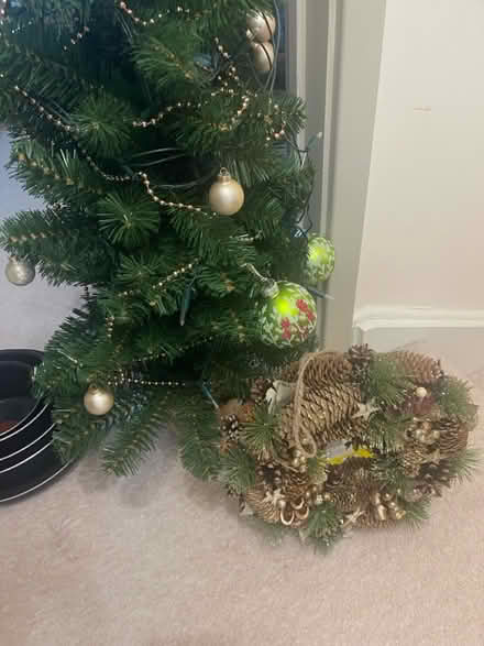 Photo of free Christmas tree and wreath (Marlborough) #2